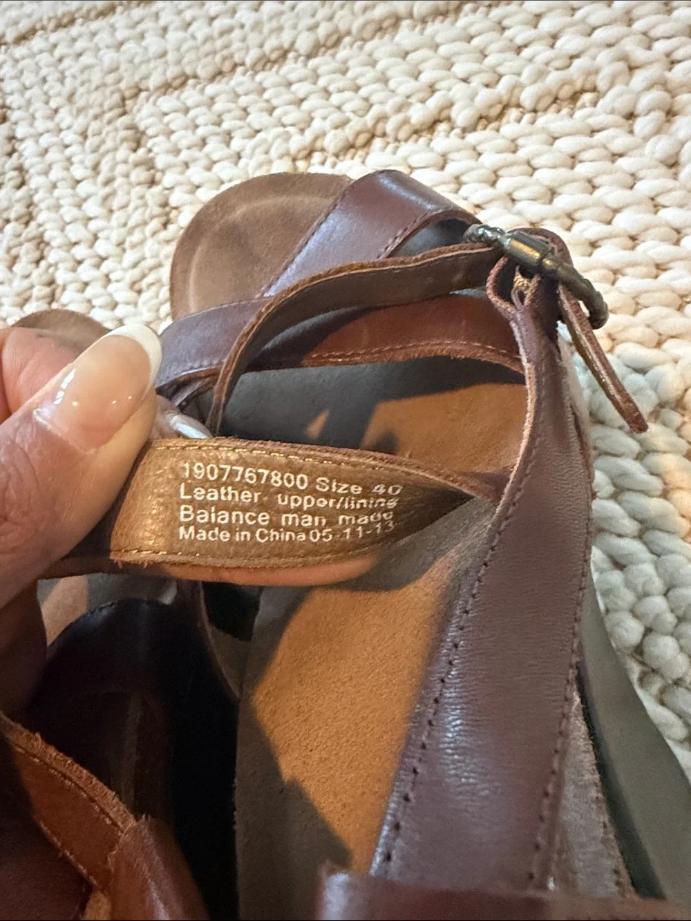 Dansko Brown Frida Wedge Sandals